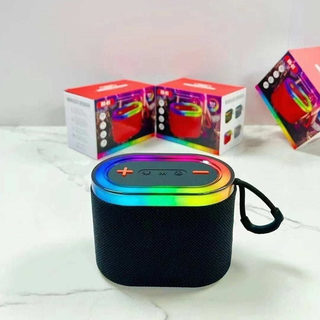 Portable Wireless Bluetooth Speaker with RGB Lights