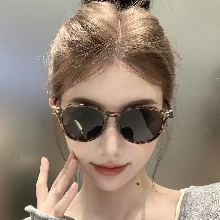 Women's Round Frame Polarized Sunglasses Fashion UV400