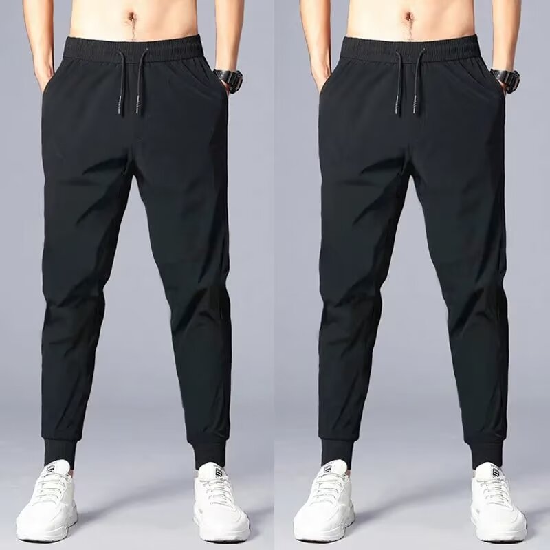 Men's spring-autumn stretch, loose and durable work pants