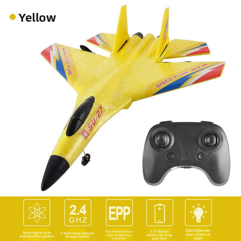 Remote Control Glider Plane with LED Lights