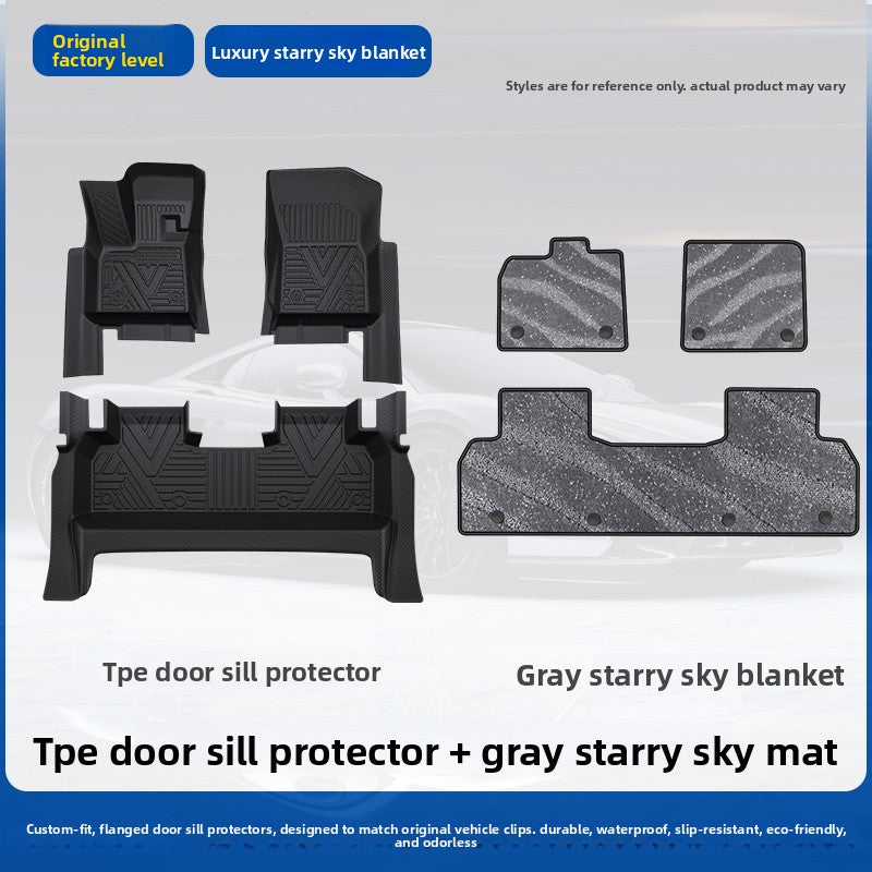 Custom TPE Floor Mats for Toyota Platinum 3X