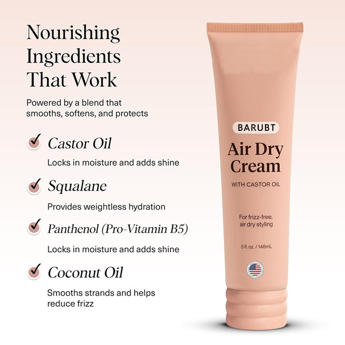 Leave-in Hair Conditioner for Smoothing and Shine