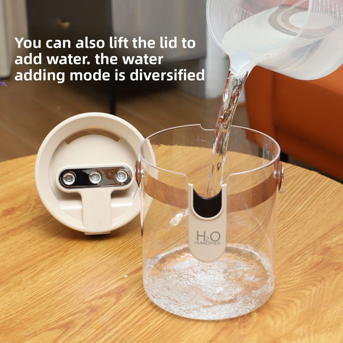 Wireless portable humidifier