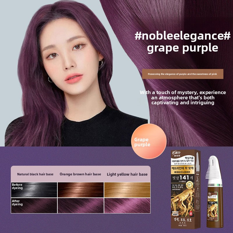 Comb Applicator Hair Dye Cream for Home Use