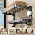 Suction Cup Bathroom Towel Rack with Hanging Rod