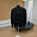 Men's thick unbuttoned knitted cardigan