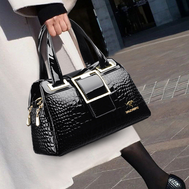 Womens PU Crossbody Shoulder Bag