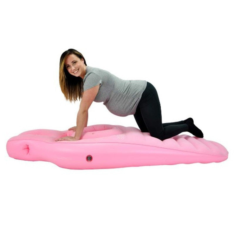 Inflatable Maternity Bed for Stomach Sleeping