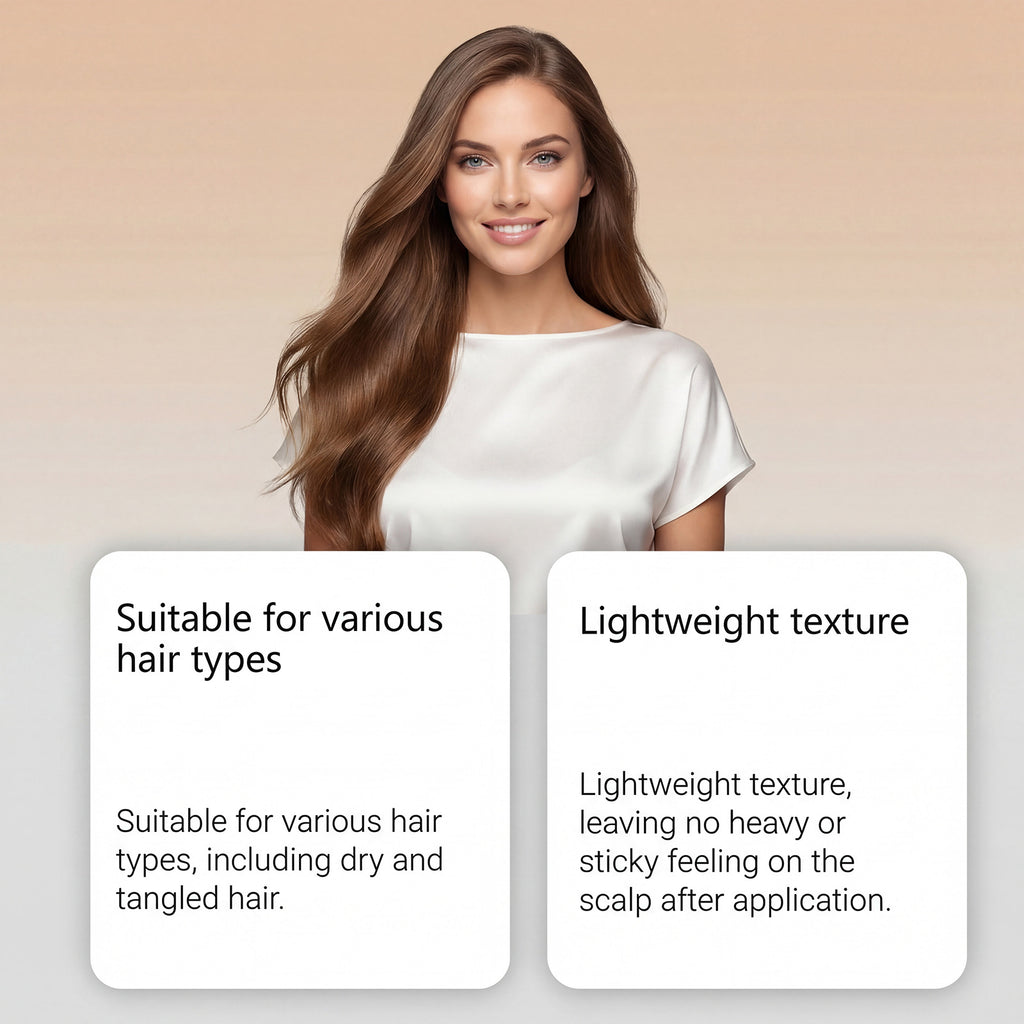 Lightly Moisturizing and Volumizing Hair Oil