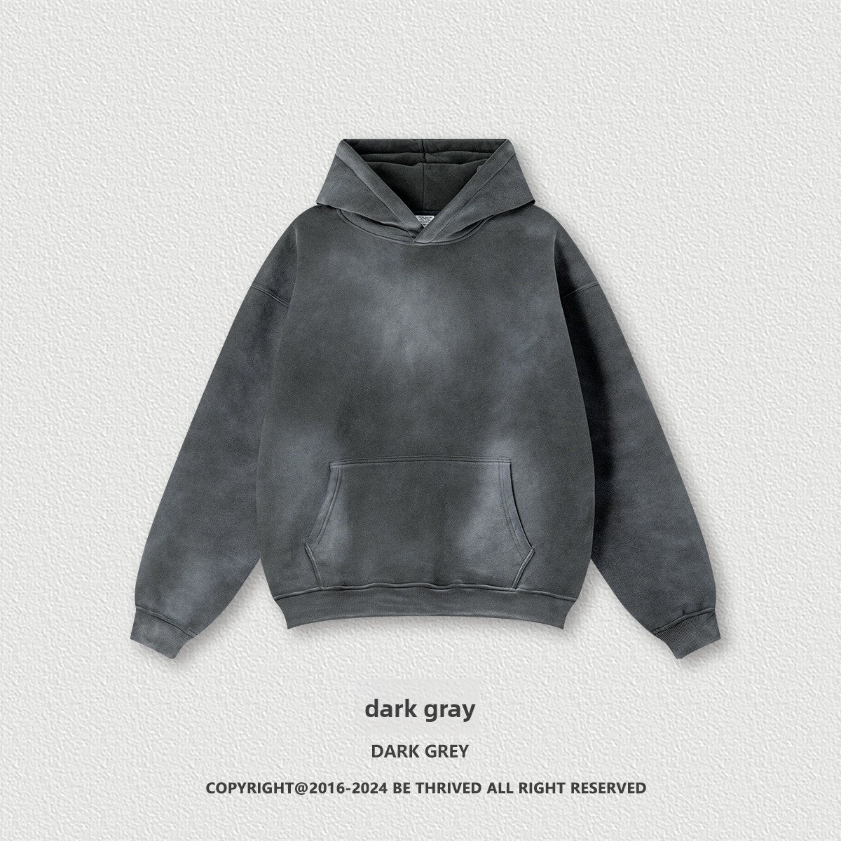 Mens Retro Fleece-Lined Hoodie and Sweatpants Set