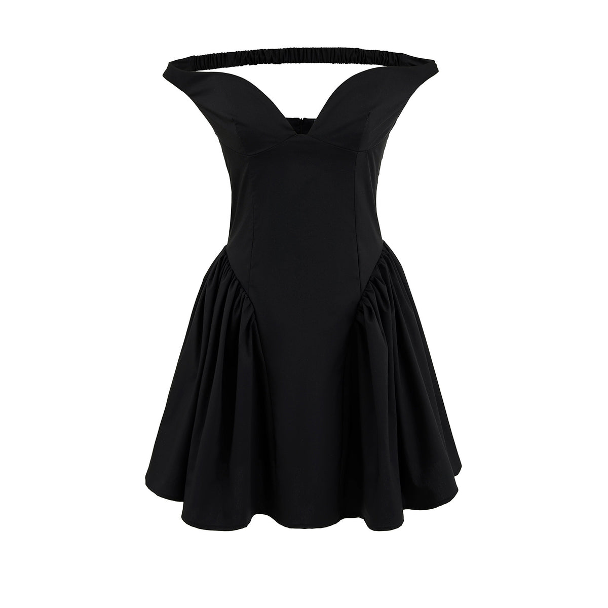Sleeveless V-Neck Backless A-Line Dress