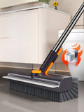 Long-handled cleaning brush
