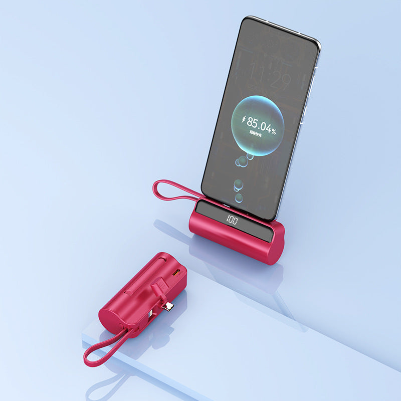 Mini Capsule Portable Power Bank