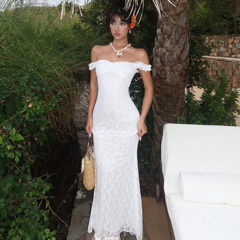 Elegant Sleeveless High Waist Long Dress