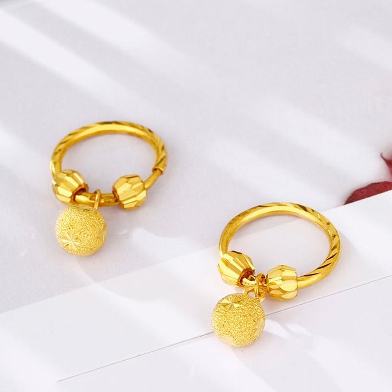 Women's Gold-Plated Alloy Earrings