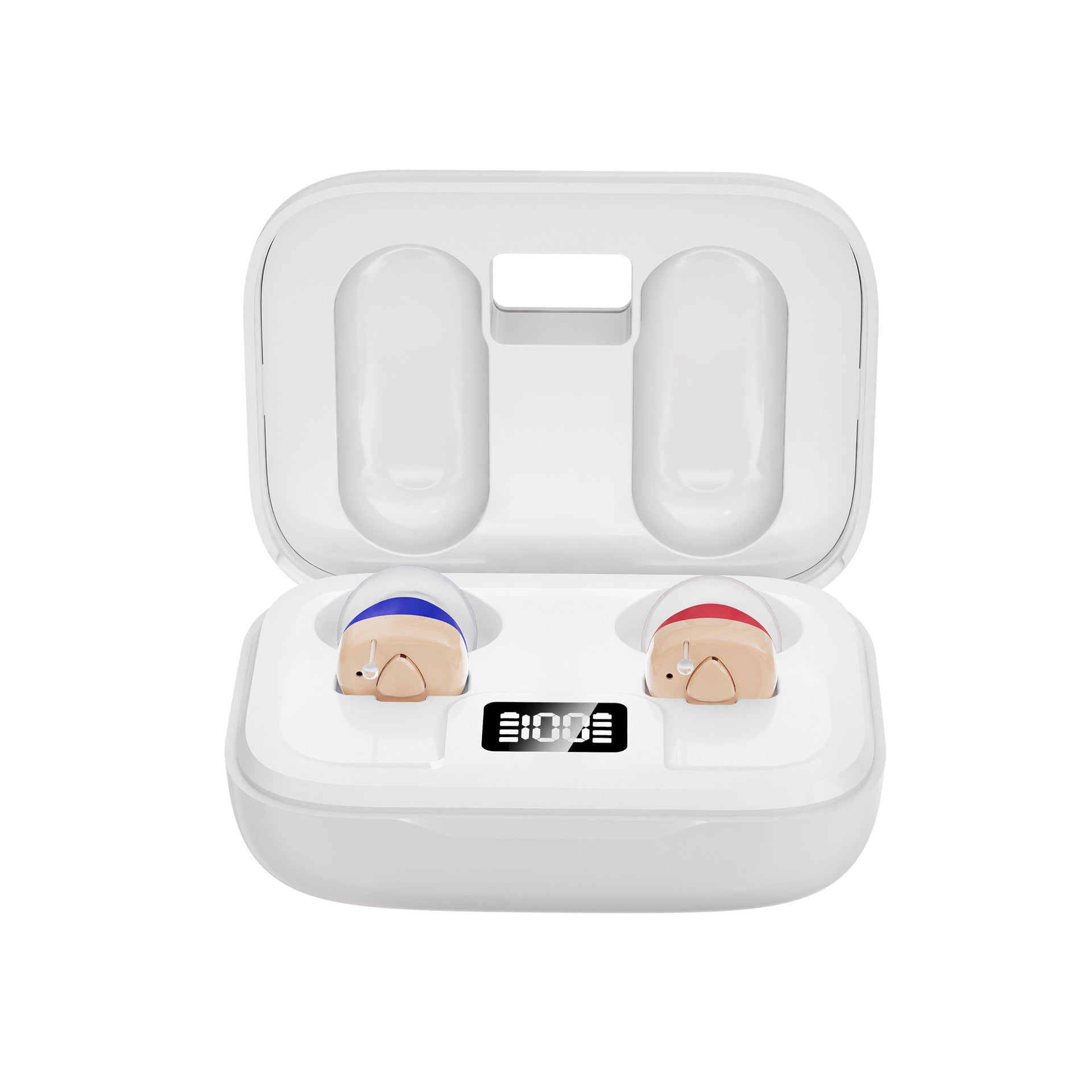 Digital Hearing Aids with Charging Case
