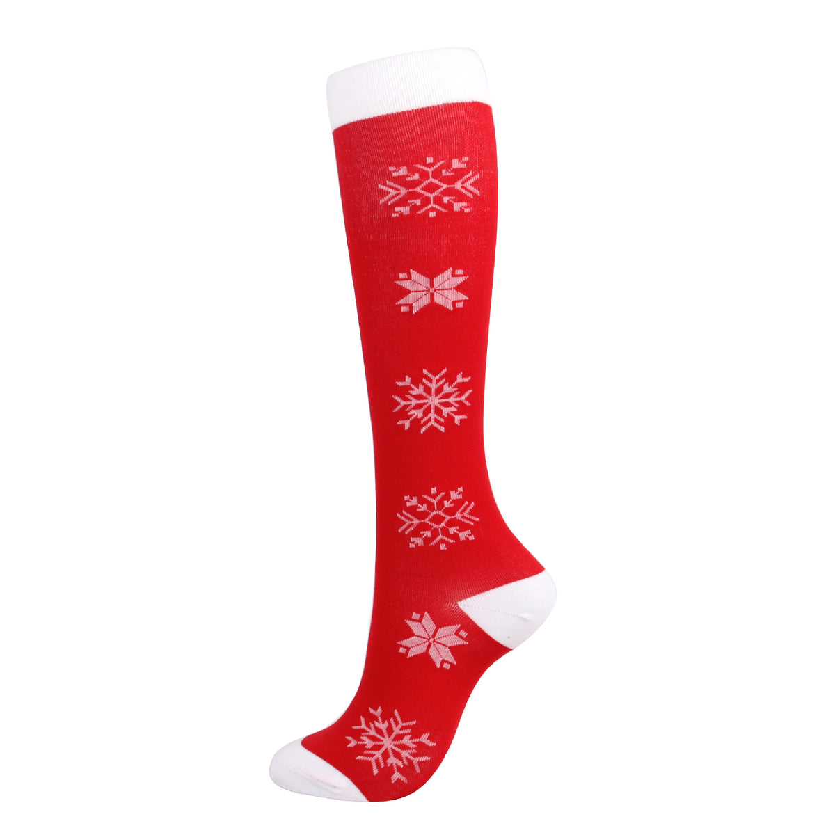 Christmas Compression Socks with Festive Designs
