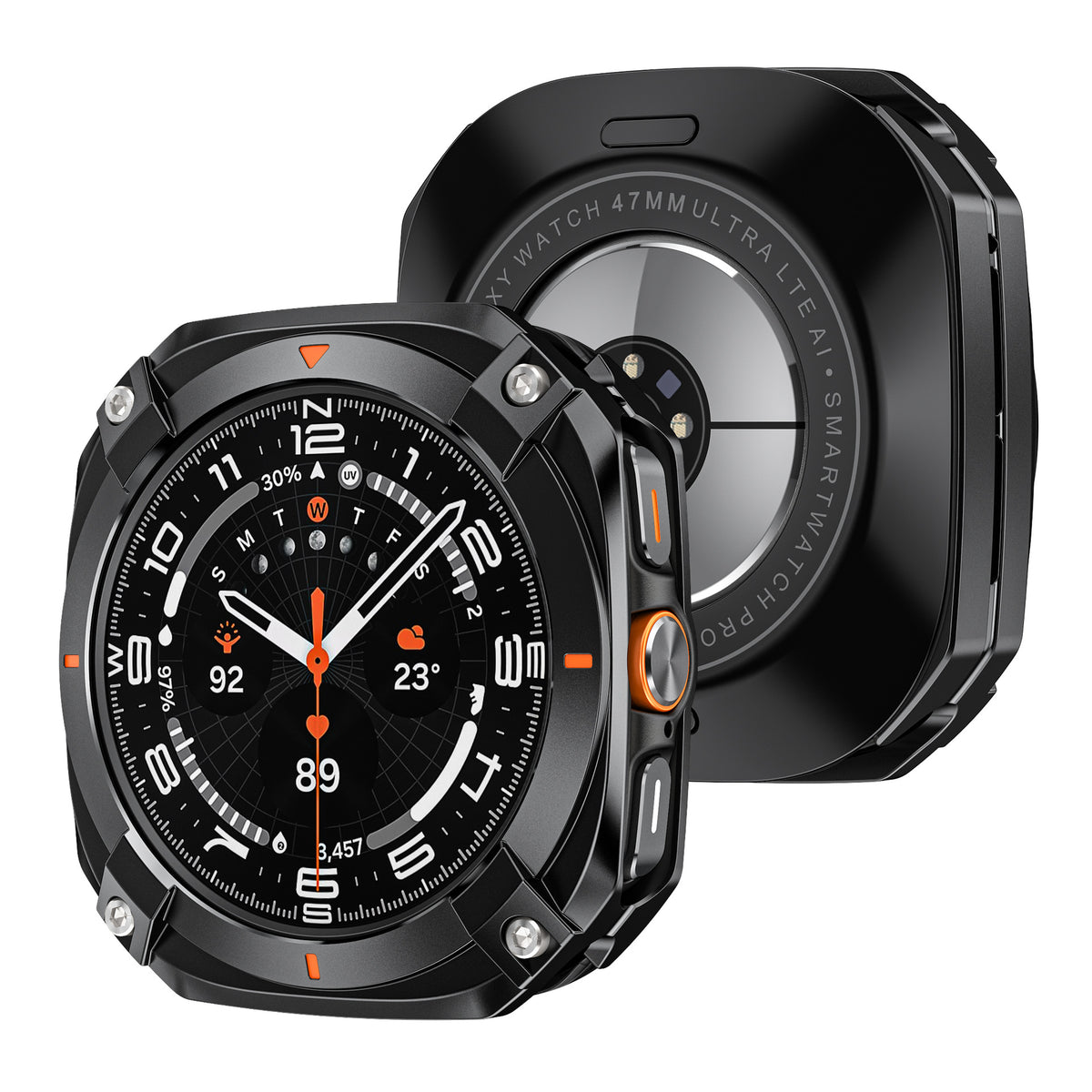 Metal Protective Case for Samsung Galaxy Watch S8 Ultra 44mm 47mm