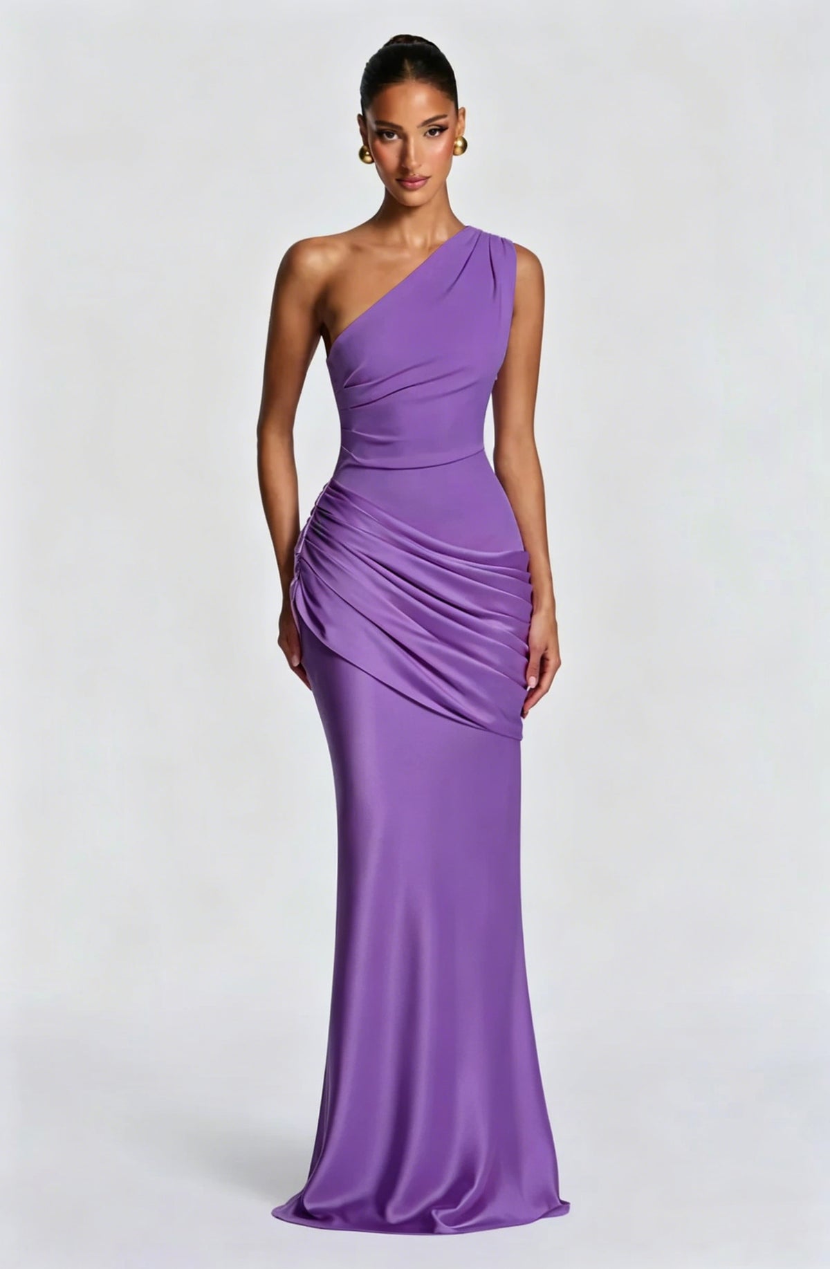 High-waisted dress