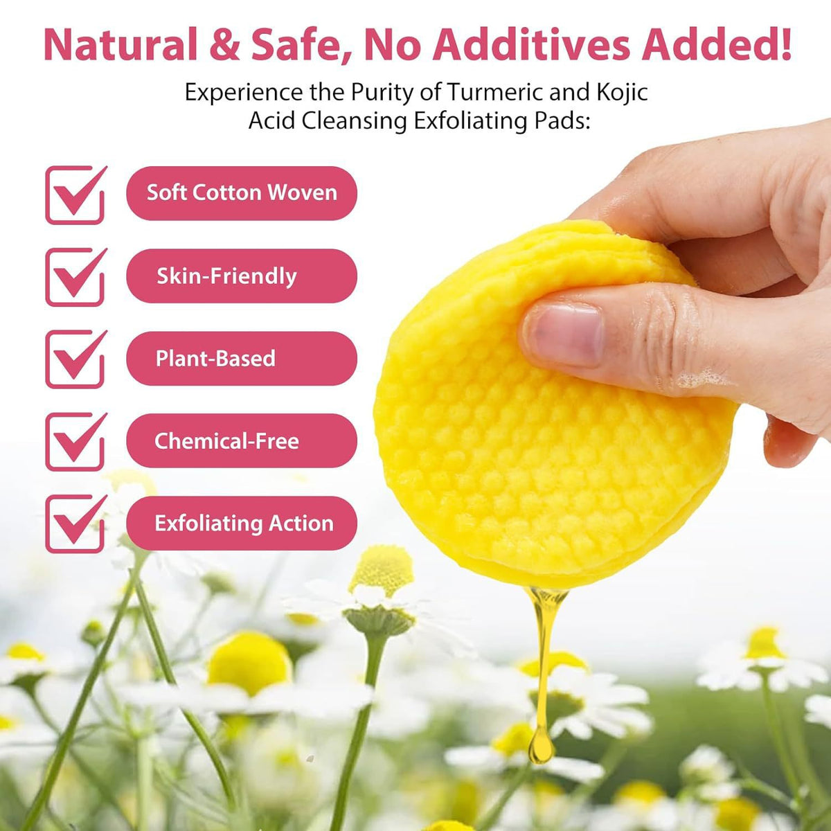 Turmeric Kojic Acid Cleansing Pads