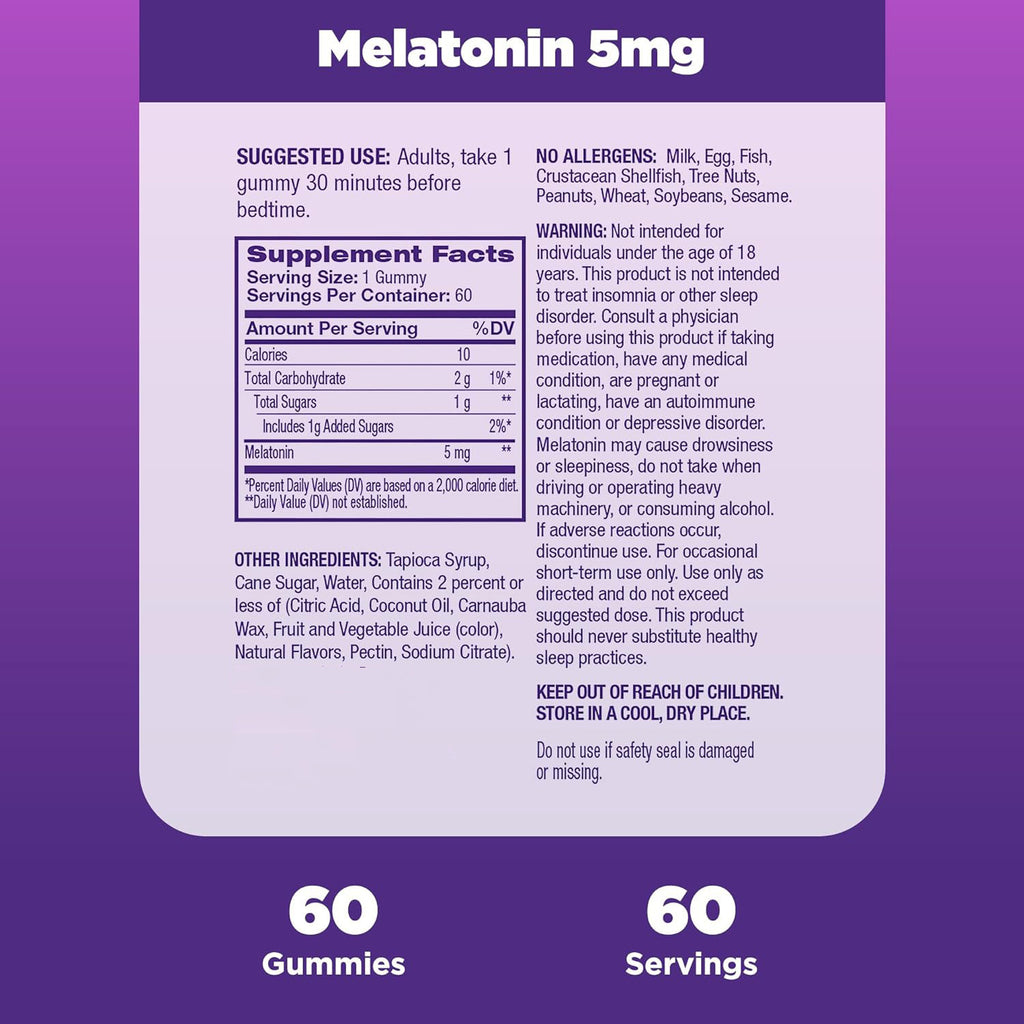 Melatonin Sleep Support Gummies