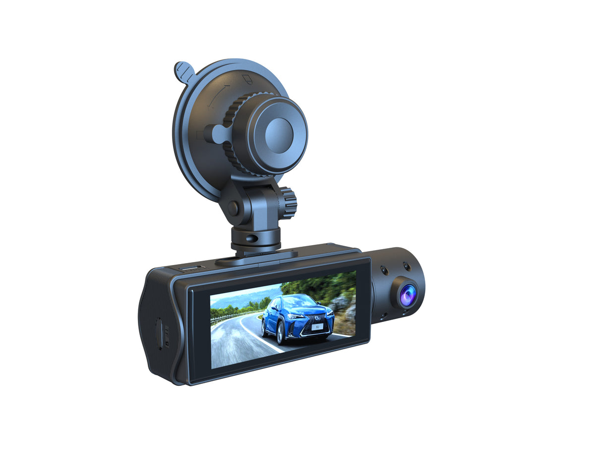 HD 1080P Triple Recording Car DVR Camera