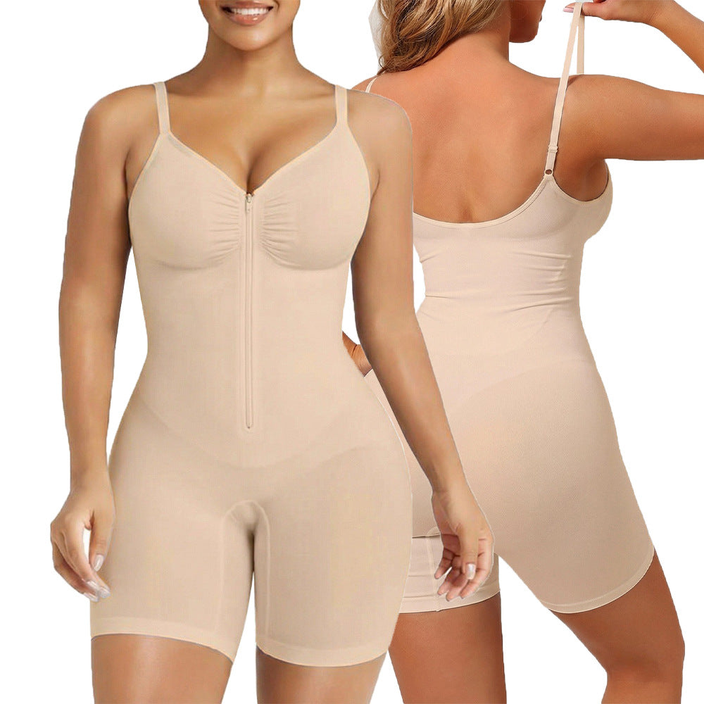Women's Shapewear Bodysuit with Zipper