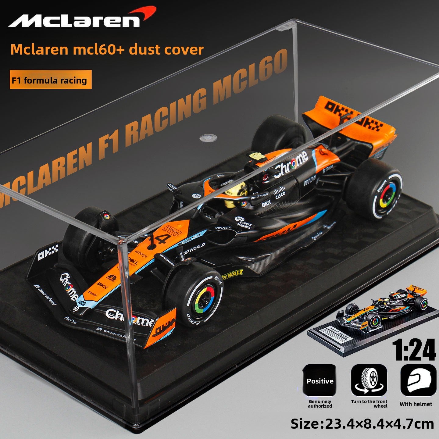 McLaren F1 alloy model car
