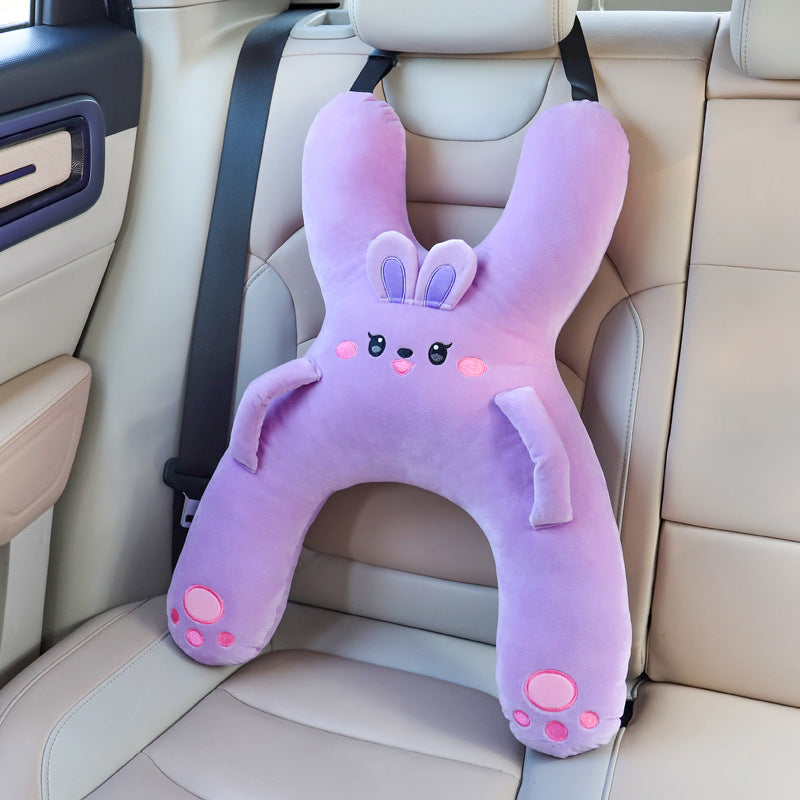 Childrens Car Sleeping Pillow with Safety Belt