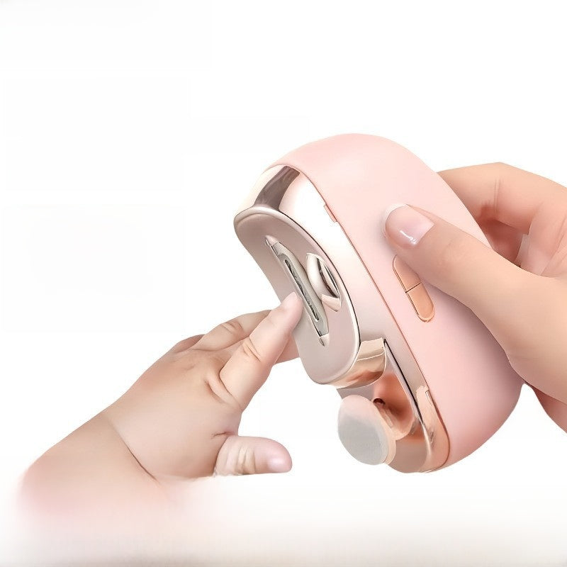 Cross-border electric nail clippers automatic nail grinder baby nail clippers anti-splash anti-pinch hand nail grinder