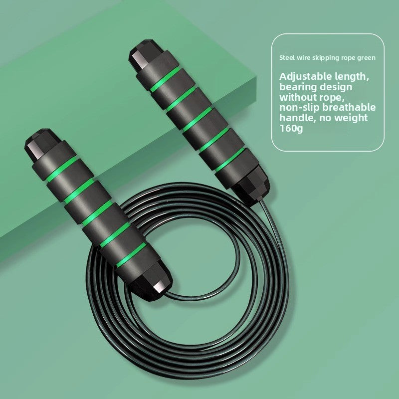 Adjustable Steel Wire Skipping Rope