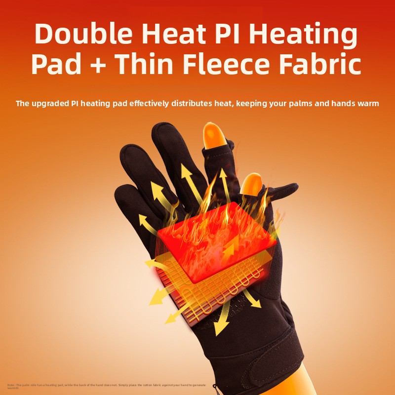 Electric heating gloves