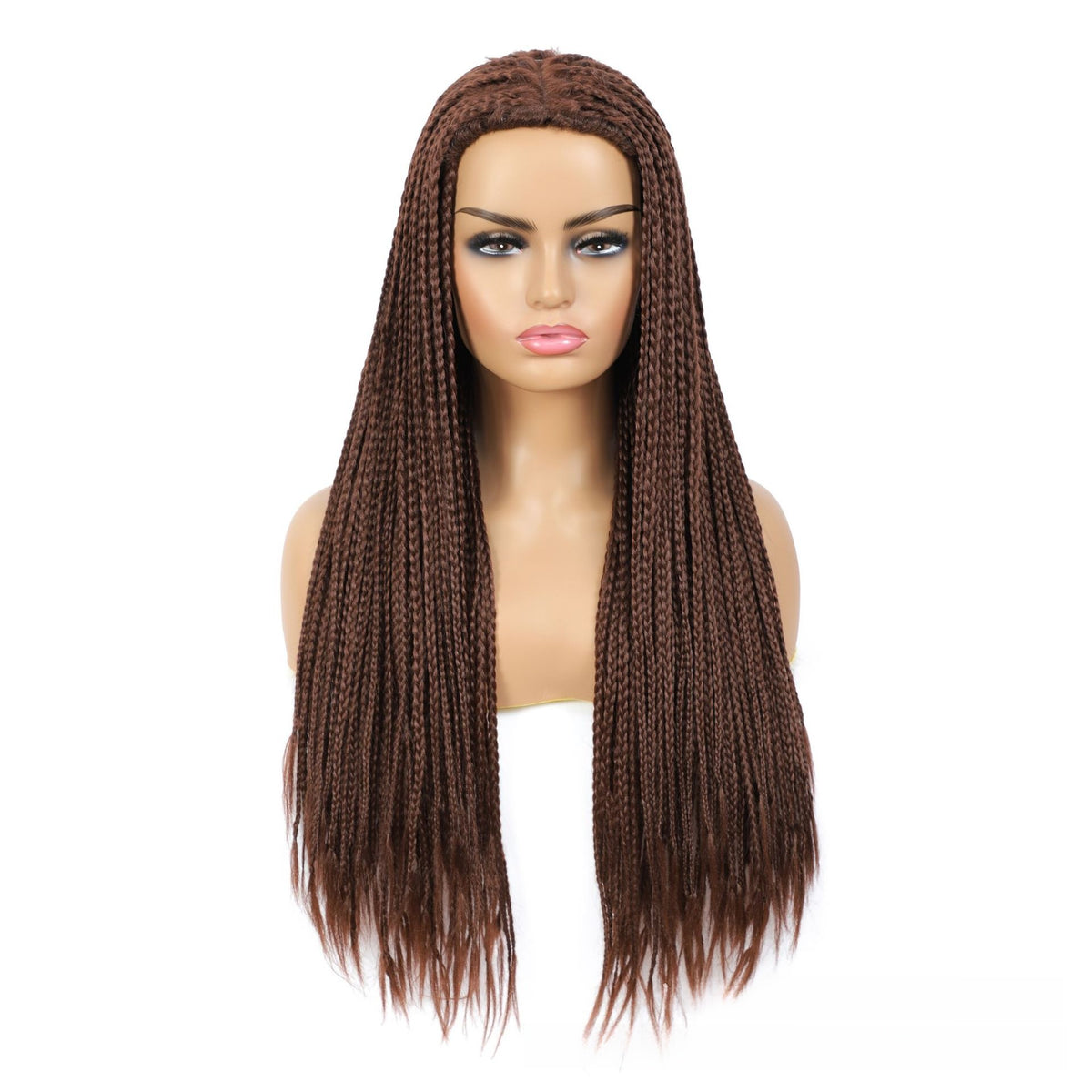 Three-braid wig