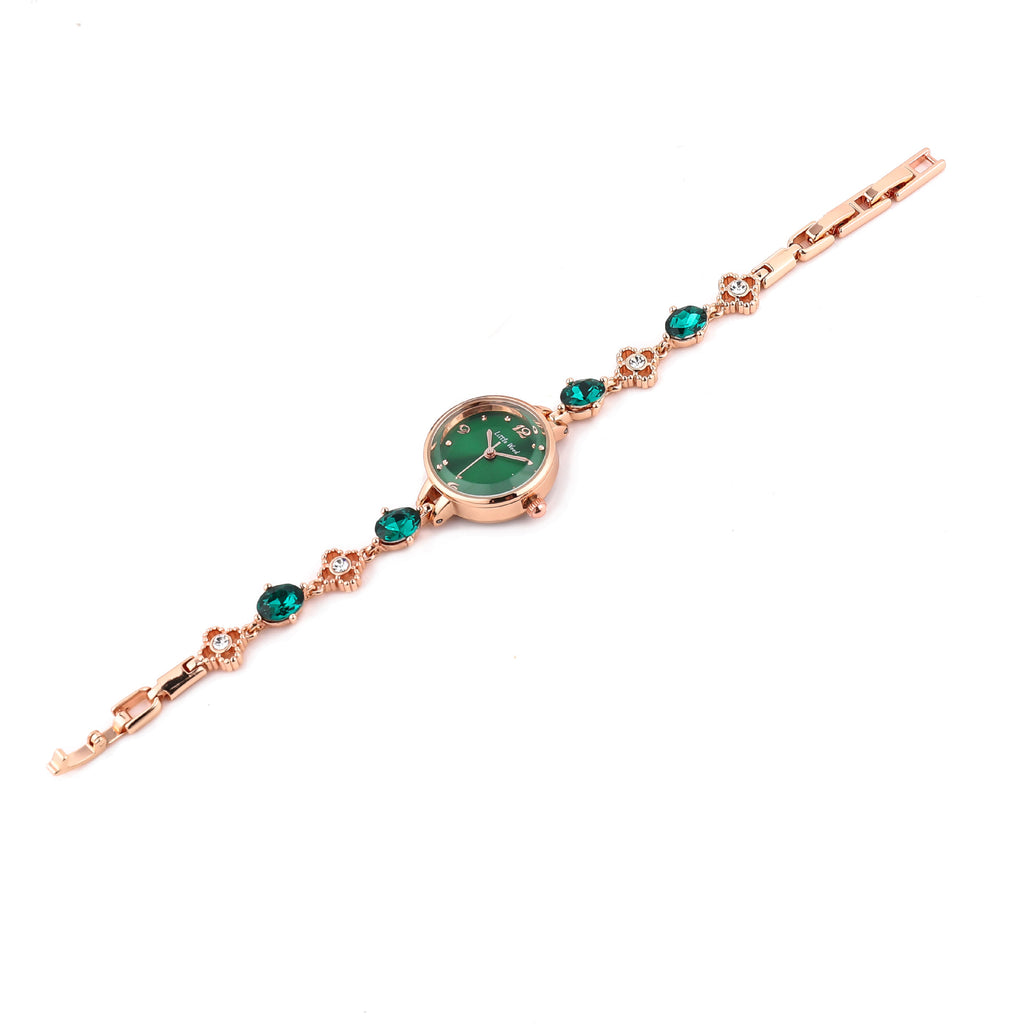 Women's bracelet jade watch