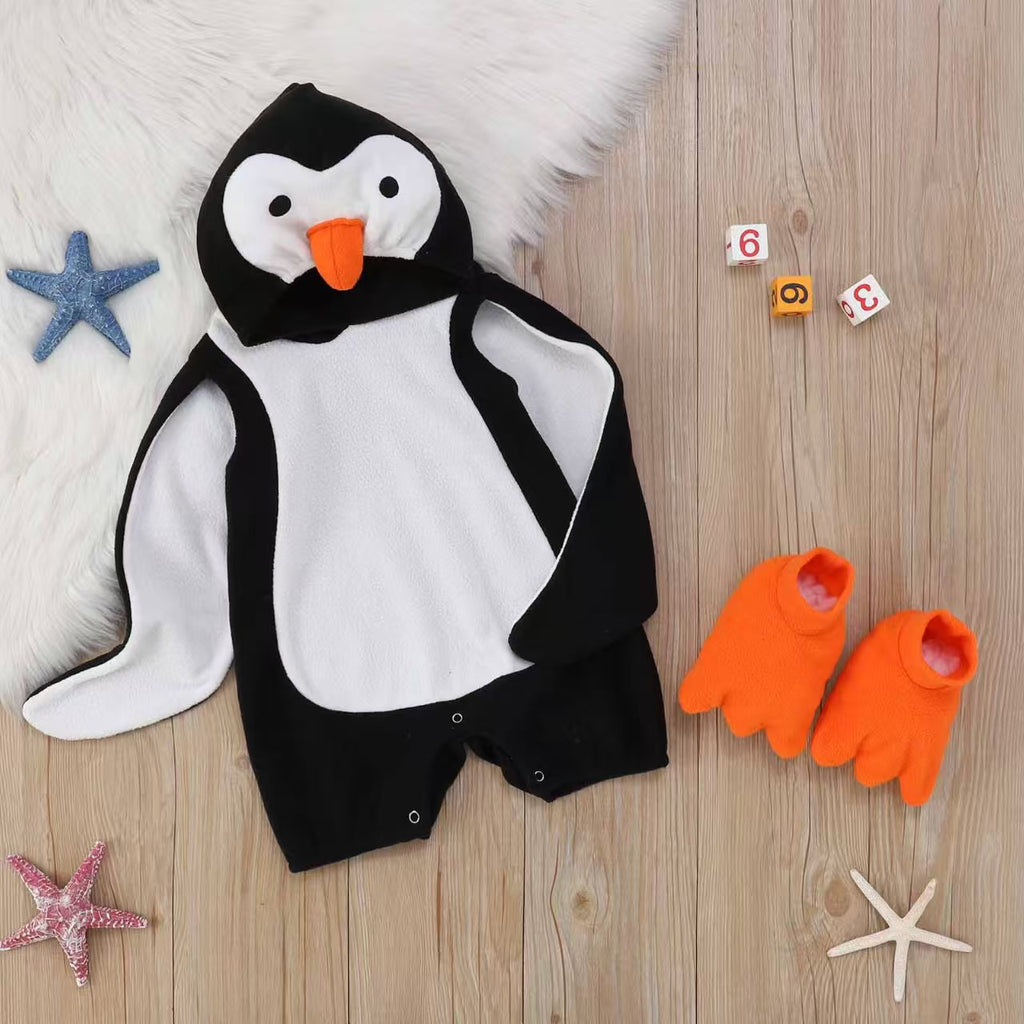 Children Penguin Animal Cosplay Costume