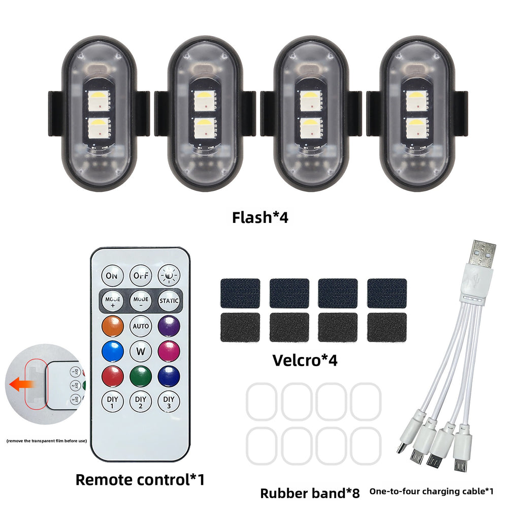 Remote Control LED Strobe Warning Light