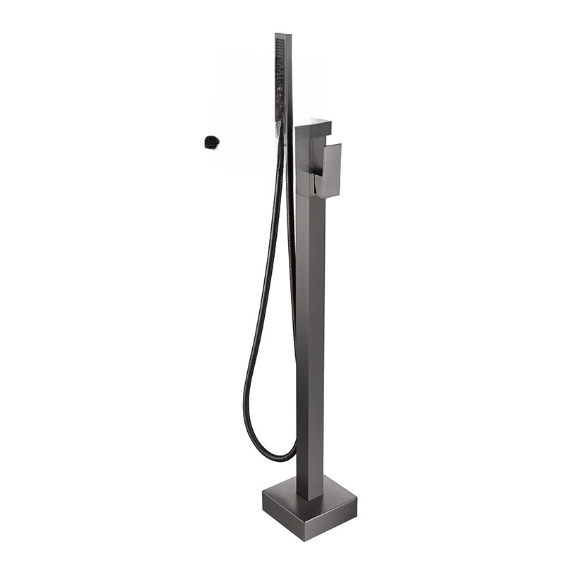 Freestanding Brass Bathtub Faucet with Shower