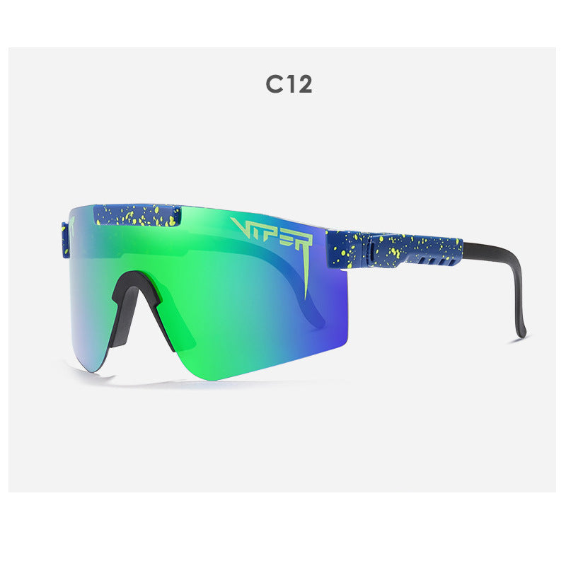 Men Women Coated Sports Sunglasses Windproof Cycling Glasses