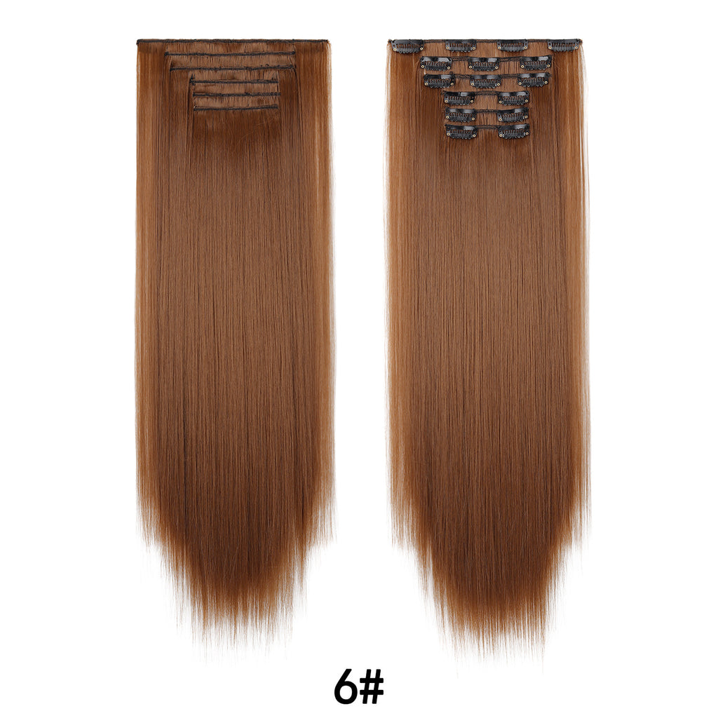 6-Piece Clip Hair Extension Set