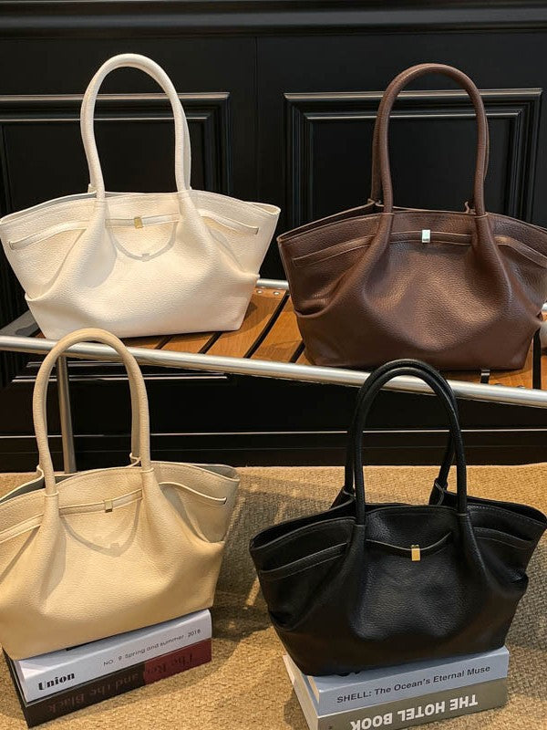 Ruffled bag fashion handbag