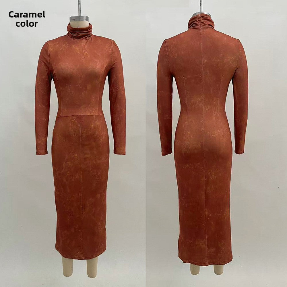 Slim Fit Long Sleeve Dress