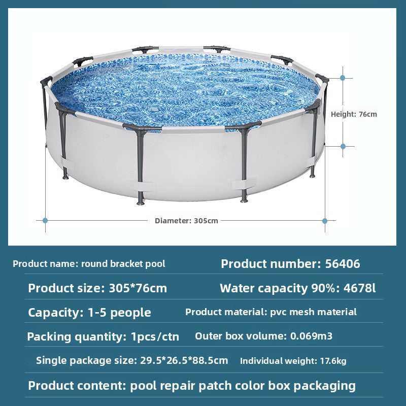 Bestway Round Inflatable Pool for Family Use