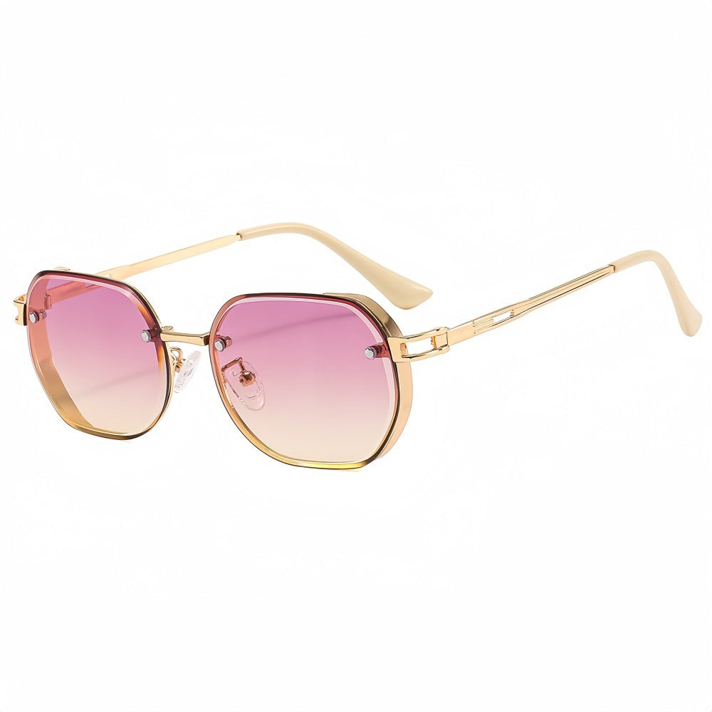 Retro Metal Sunglasses UV400