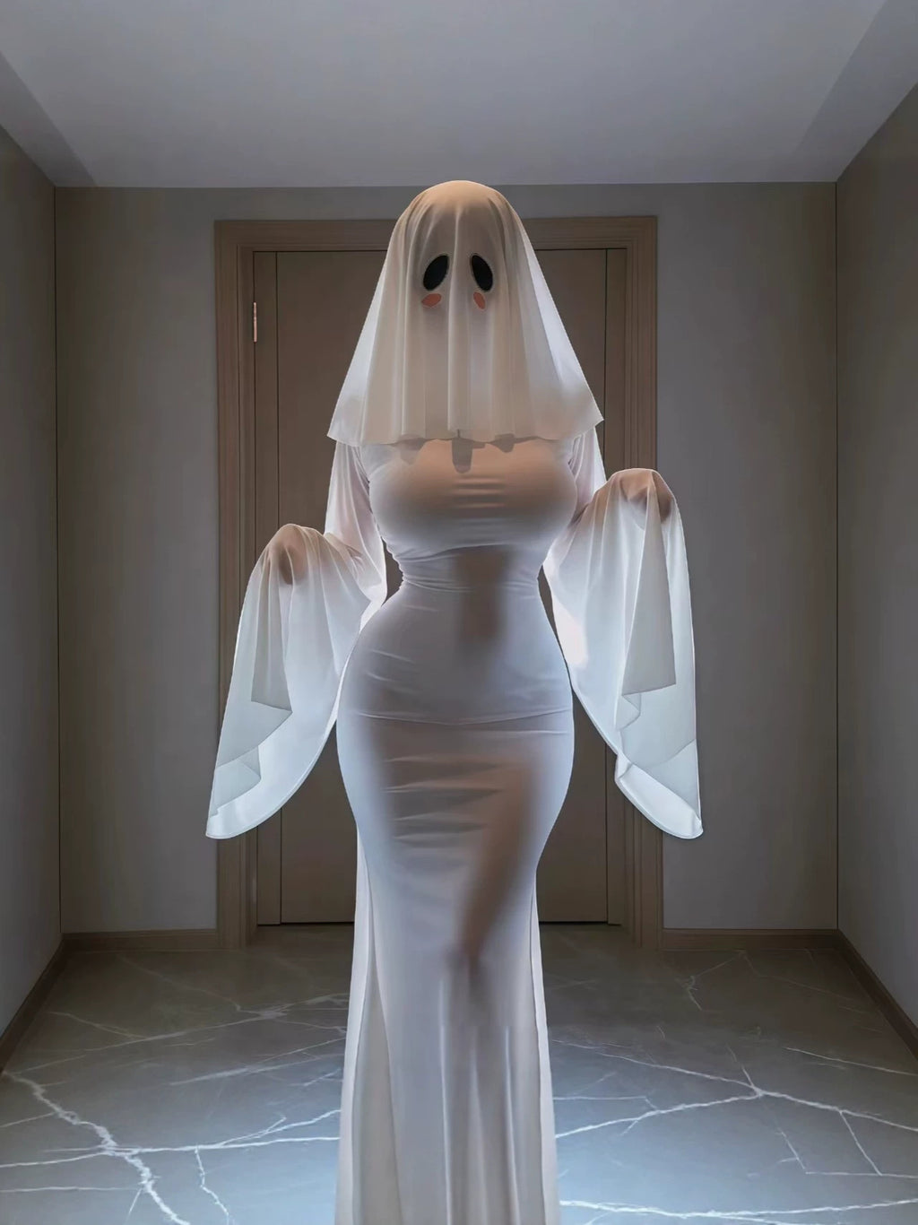 Ghost Girl Cosplay Dress Mrs Apricot Version