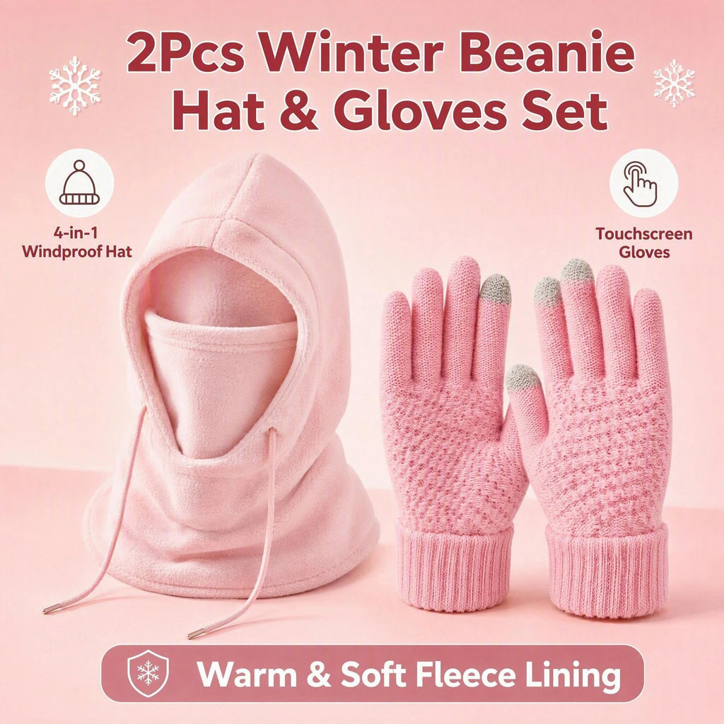 Cycling cap and non-slip touchscreen gloves