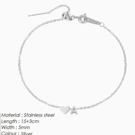 Letter Bracelet Woman