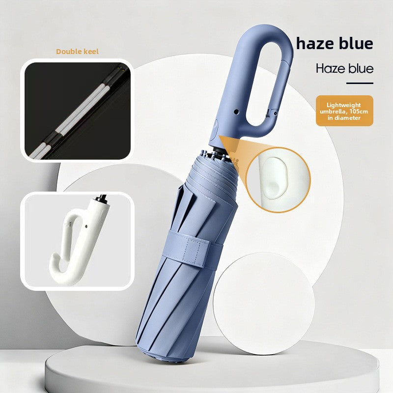 Fully Automatic Umbrella with Ring Handle