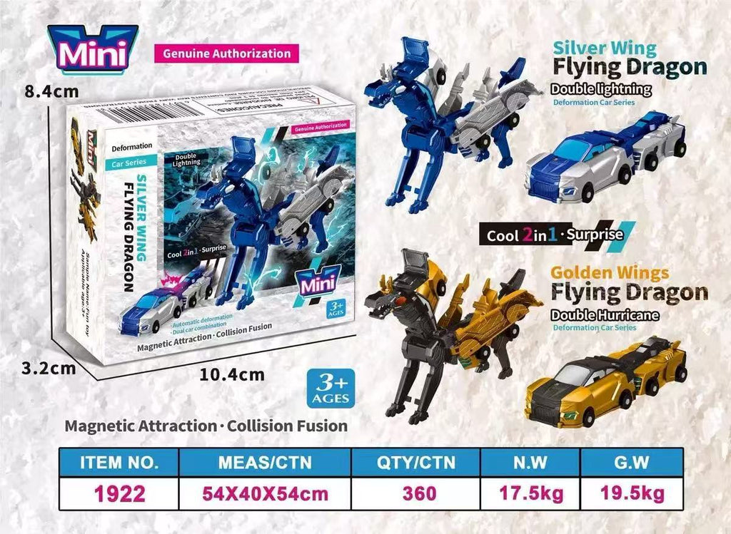 Transformable Dragon Pegasus Toy Car