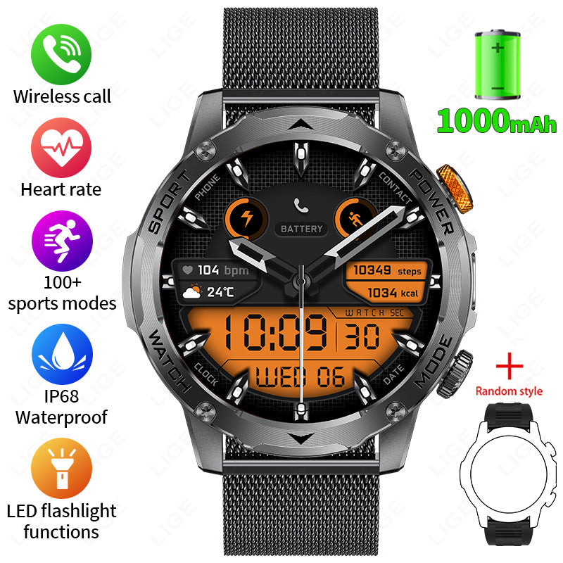 Bluetooth Smart Watch with Health Monitoring