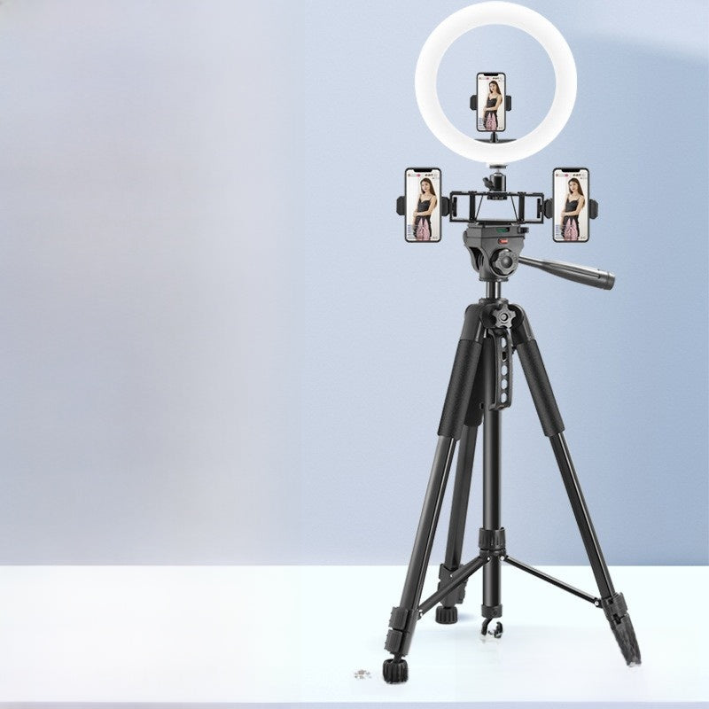 Adjustable Smartphone Camera Tripod with Fill Light